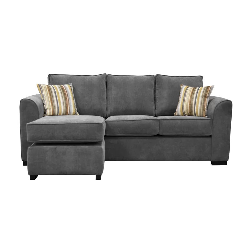 Celest 3 Seater Corner Couch -Grey
