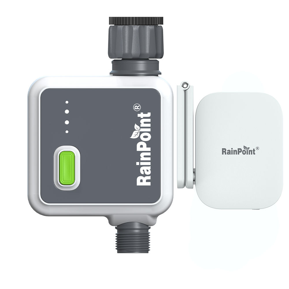RainPoint Wireless Smart Wi-Fi 1-Zone Irrigation Timer + Wi-Fi Hub
