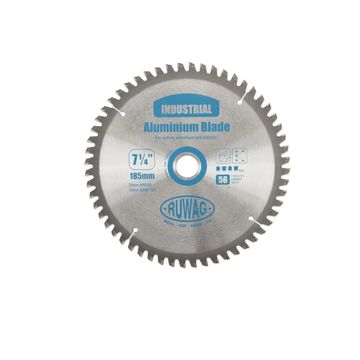 Circular Saw Aluminium Blade, TCT, 56T, 185mm x 20mm Bore BY WOODLY