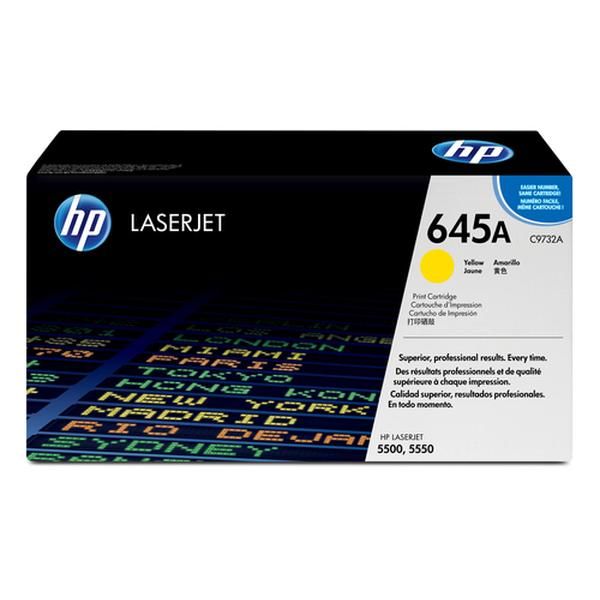 HP 645A CLJ 5500 YELLOW PRINT CARTRIDGE