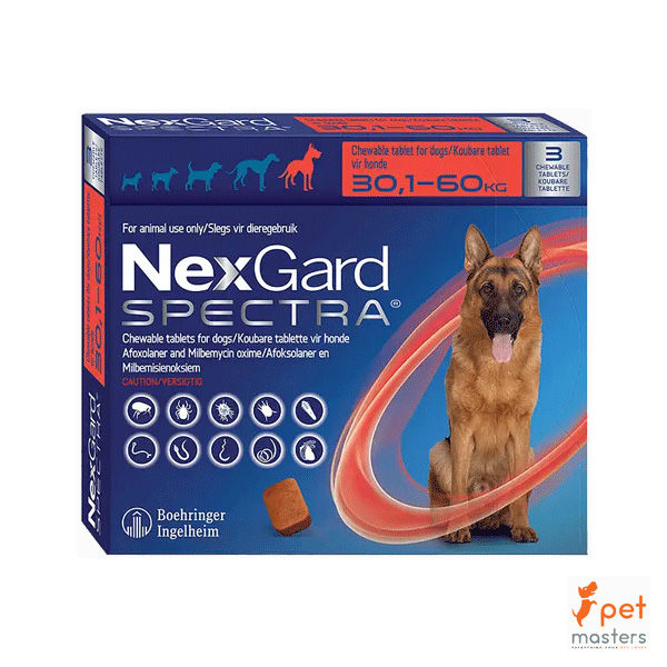 Nexgard Spectra Chew 3s / X-Large/30.1 - 60kg