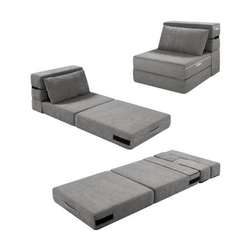 Folding Vacuum-Compressed Sofa Bed – Convertible Sleeper Chair with Pillow