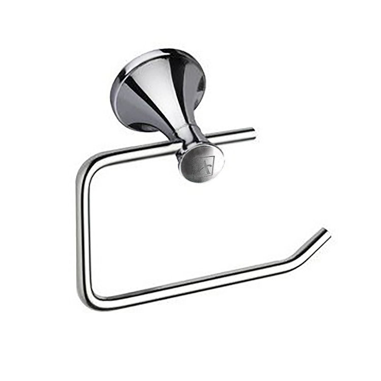 Kirk Aqua Royal Stylish Zinc Finish Toilet Roll Holder - Chrome