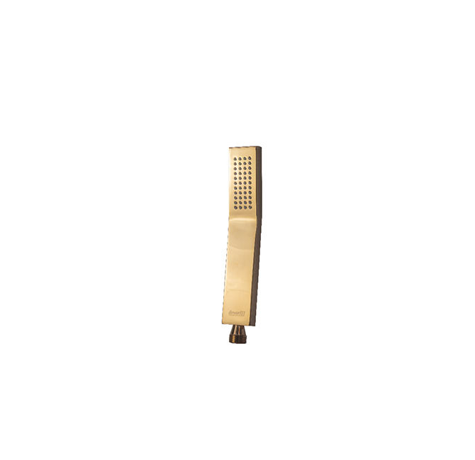 Devario Premio Shower Handle Square Curved Brass - Rose Gold