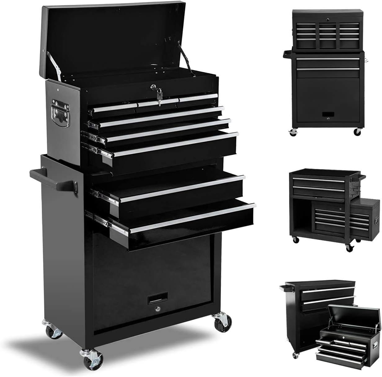 IronMover Tools Trolley Cart - Black - Fine Living