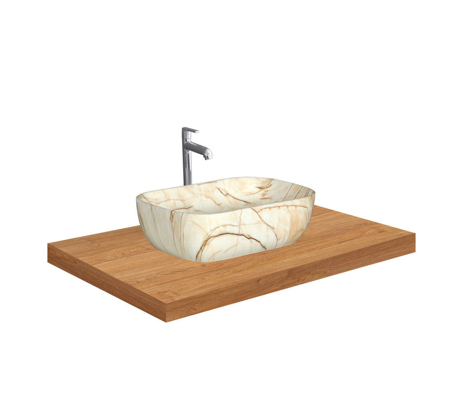 Countertop Basin Tabletop- Marble Beige