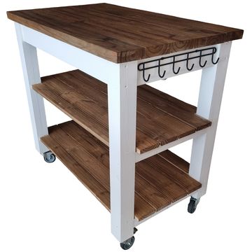 Johann Kitchen Island/ Butcher Trolley