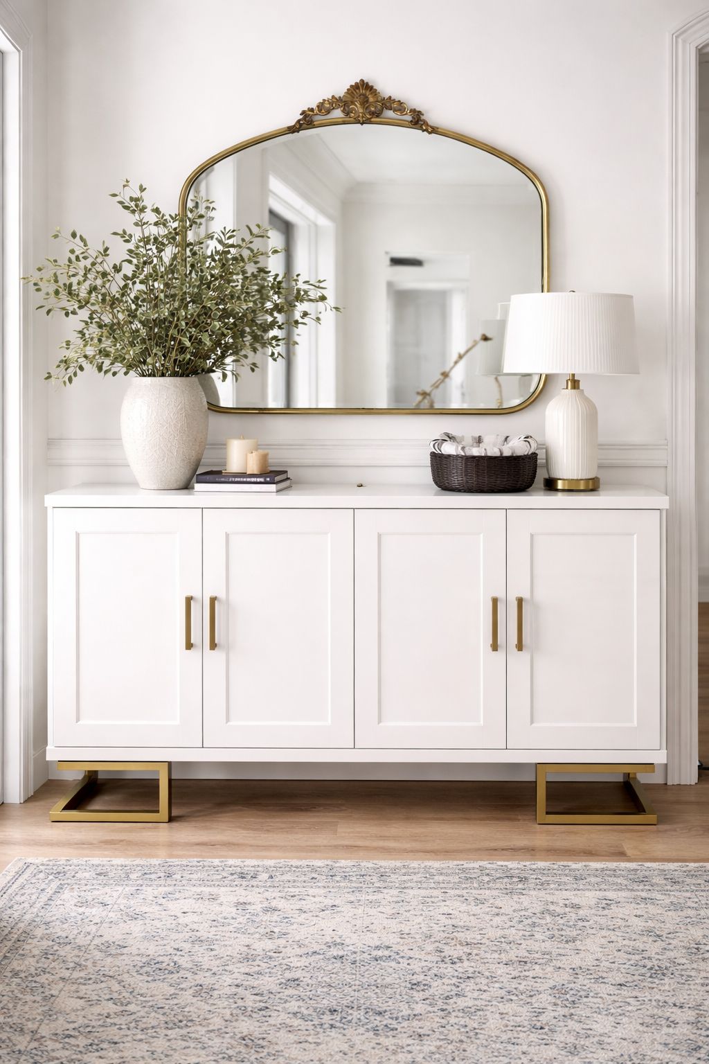 Plush “Serenity” Sideboard