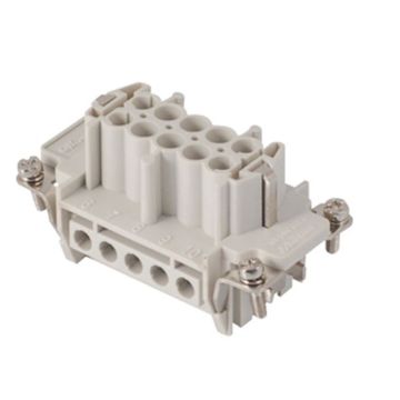 10P+E Female Connector Insert