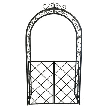 STEEL ARCH WITH GATE