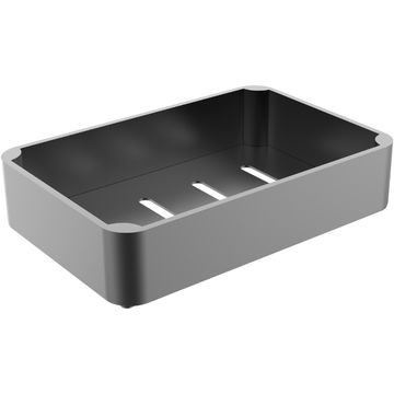 Soap Basket in Matt Black
