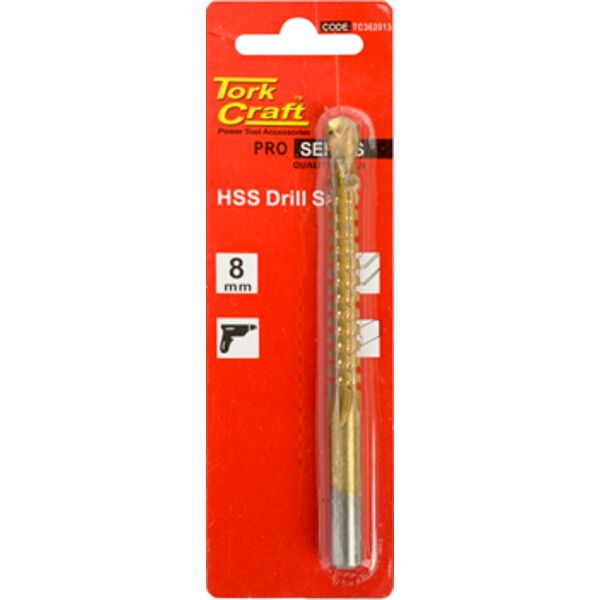Drill Saw 8Mm Tin. Coated Carded