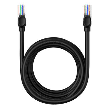Baseus High Speed CAT5 Gigabit Ethernet Cable (Round Cable) 5m - Cluster Black
