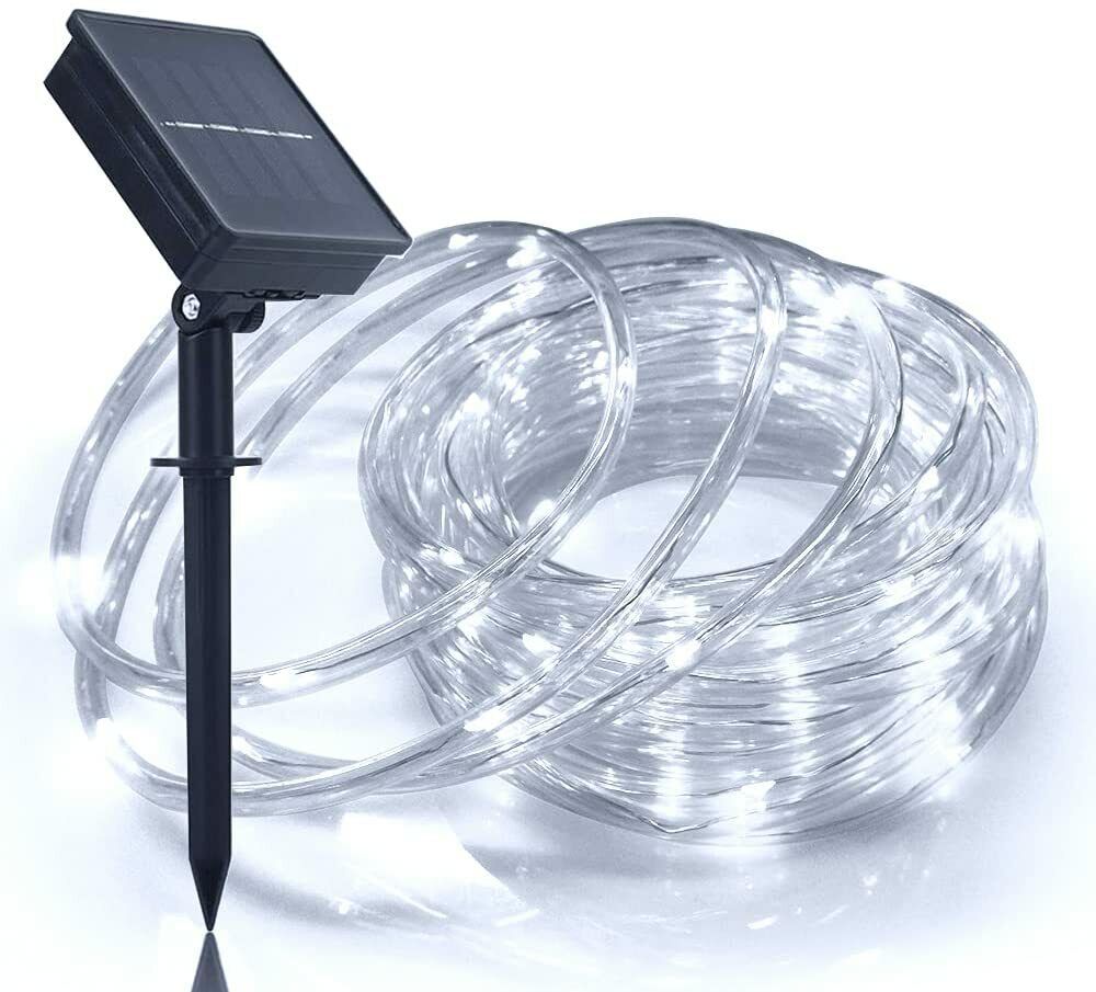 12m Warm White100LED Solar Powered String Fairy Lights