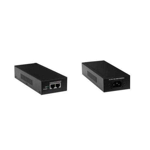 Gigabit Power Over Ethernet (Poe) 52V, 1.25Amp 65 Watt (2 X Rj45) &Amp; Cord.