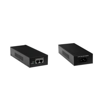 Gigabit Power Over Ethernet (Poe) 52V, 1.25Amp 65 Watt (2 X Rj45) &Amp; Cord.
