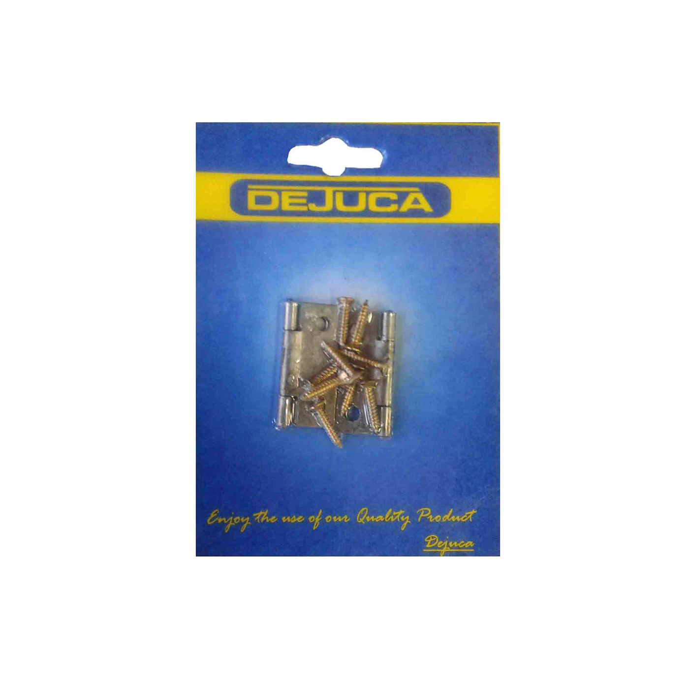 Dejuca - Butt Hinge - Sc - 25mm - 1pair/Card  - 8 Pack