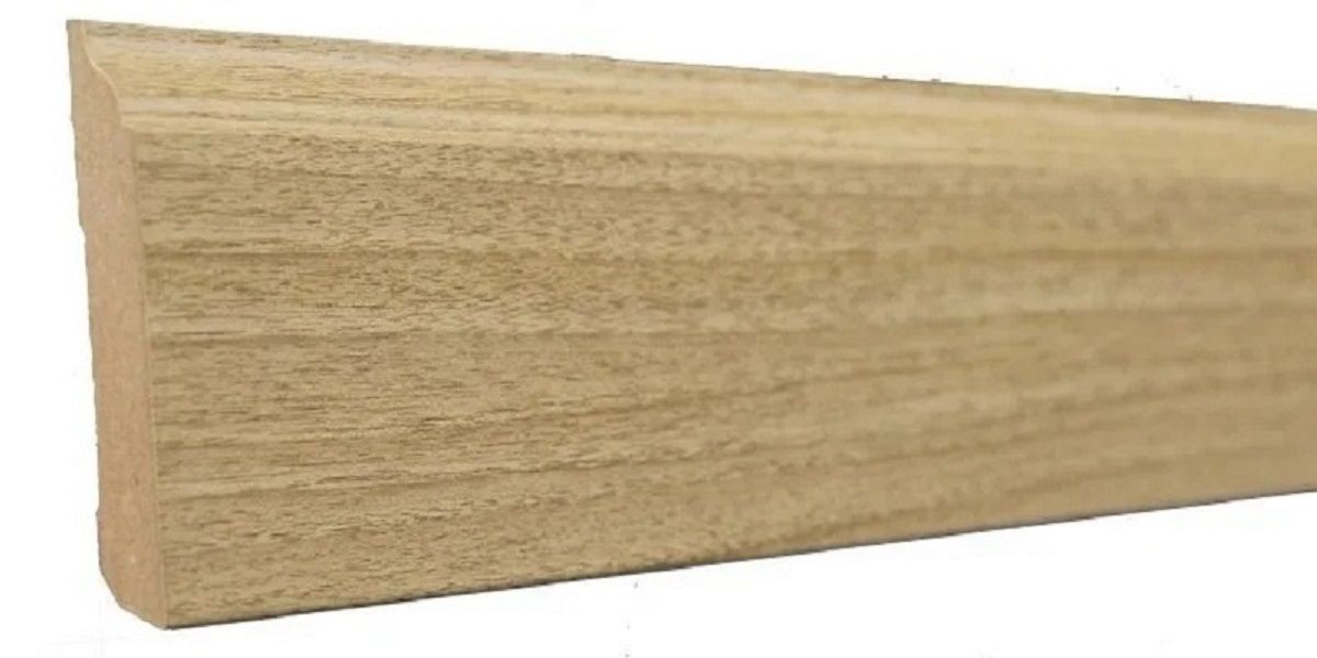 Skirting Valley Oak MDF Wrapped 80mm x 14mm x 2400mm