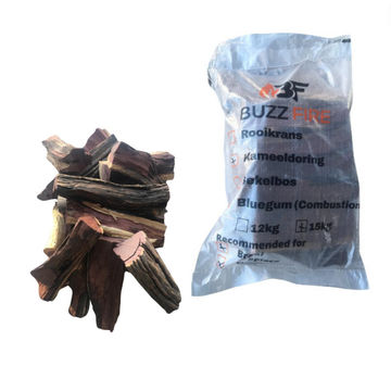 Kameeldoring Braai & Fireplace  wood Combo - 10 x 15kg bags