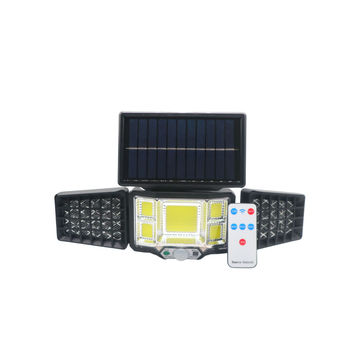 Remote Portable Solar Wall Lamp with Mosquito Killing High Voltage Grids