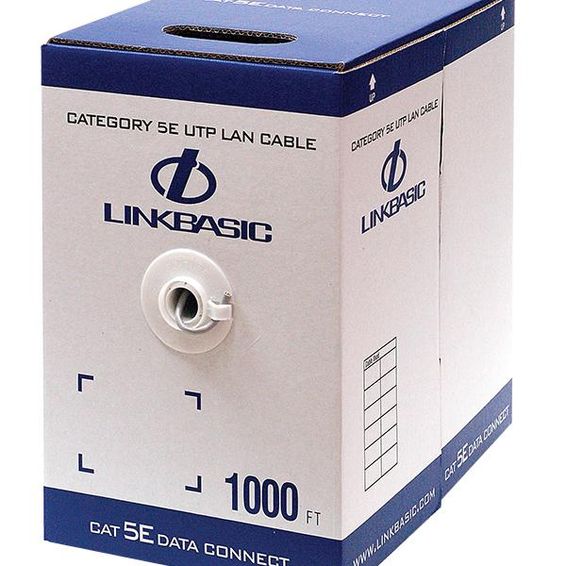 Linkbasic 305M Box Cat5E Solid Utp Cable