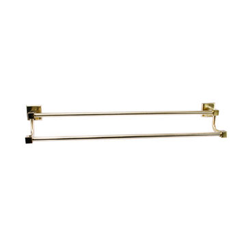 Trendy Taps Premium Quality Brushed Gold SQ Dbl Rail