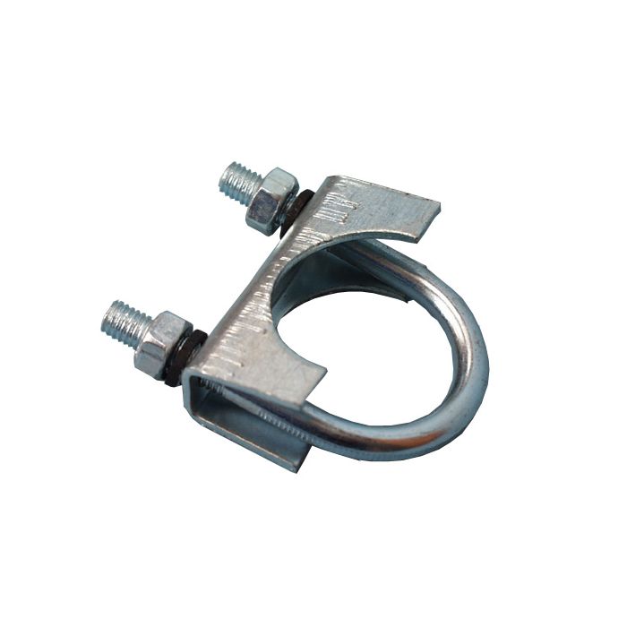U-Part - Exhaust Pipe Clamp - Electroplated - 38mm - Bulk Pack of 10