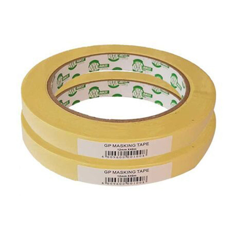 Avast Masking Tape General Purpose 12mmx40m (2Pack)
