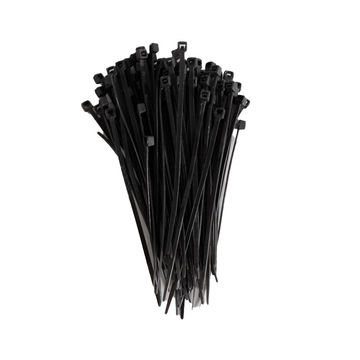 UNITED ELECTRICAL Cable Tie Black 100mm X 2.5mm ( Pack of 100 )