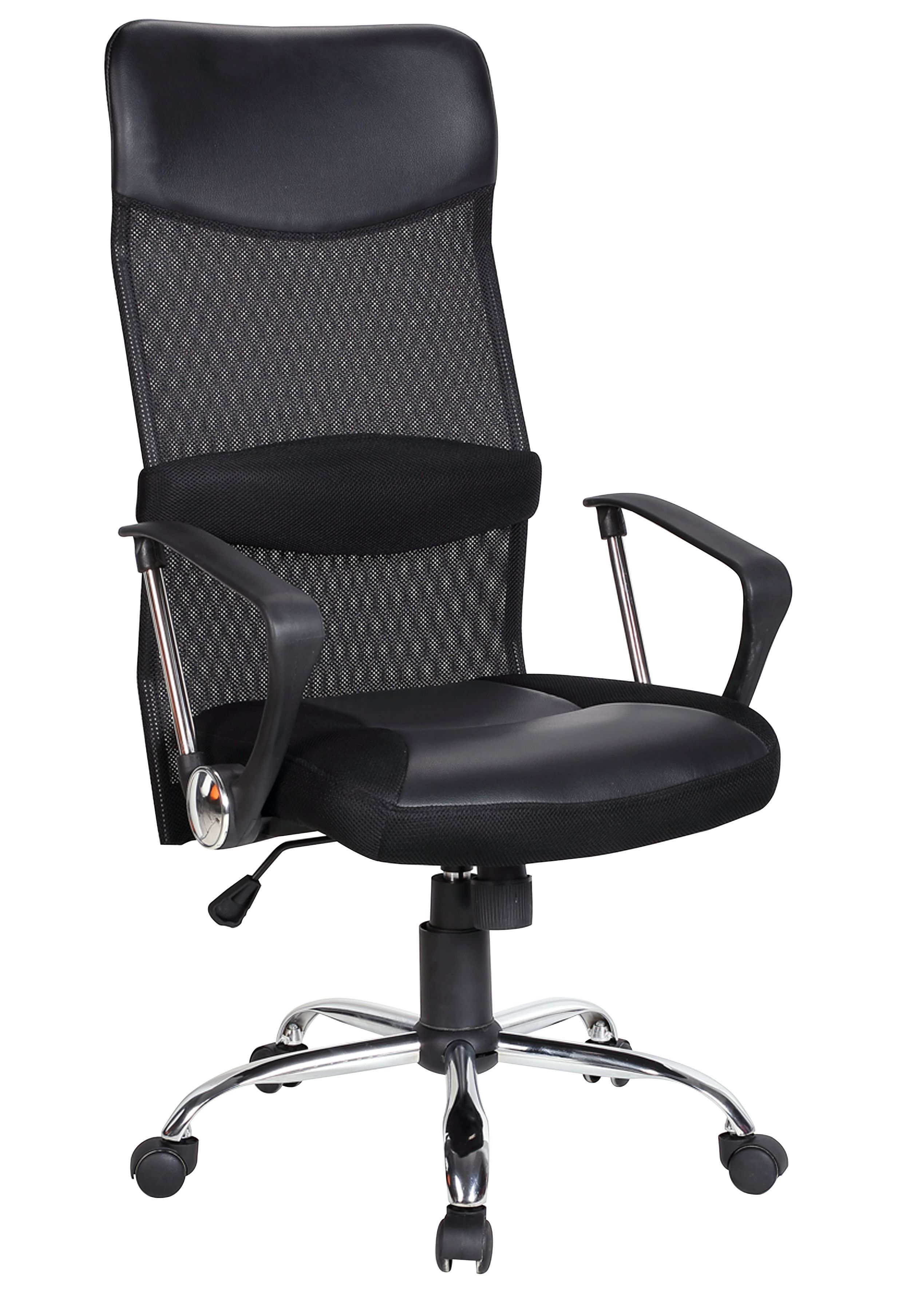 TOCC Nuvo Black Netting High Back Office Chair