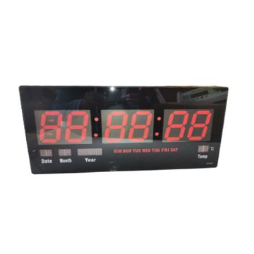 LED digital clock calendar thermometer 3 in 1 piece