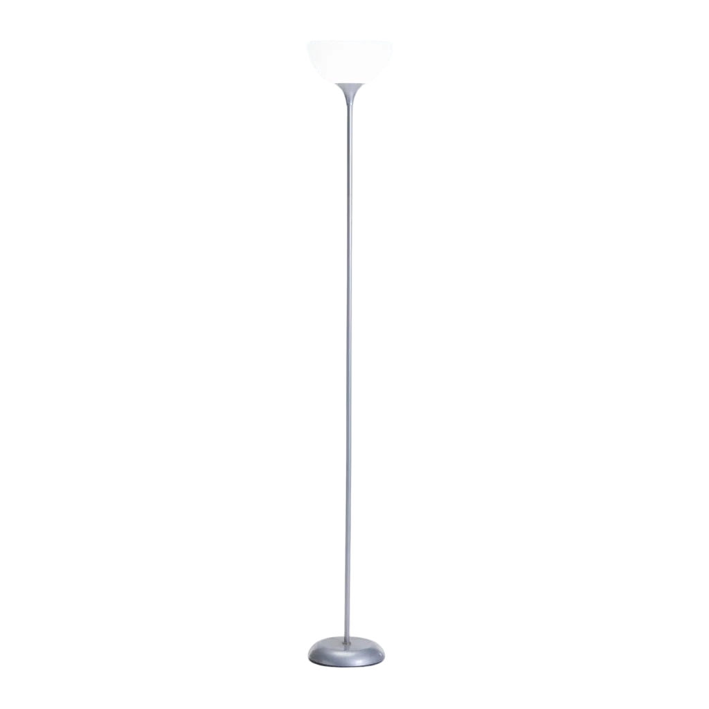 Vividitto - Bova Grey Metal - WhiteAcrylic Shade 180cm H
