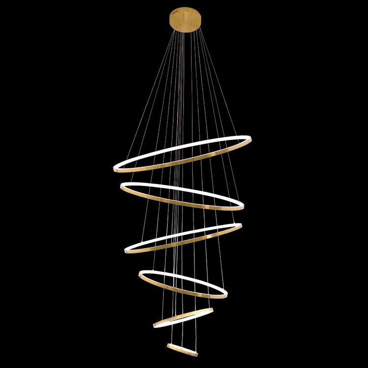 230v 145W LED Mega Ribbon Pendant