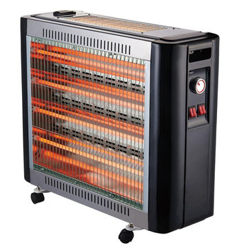 5 Bar Electric Heater – Humidifier / Fan / 5 Quartz Bars / Trolley Wheels