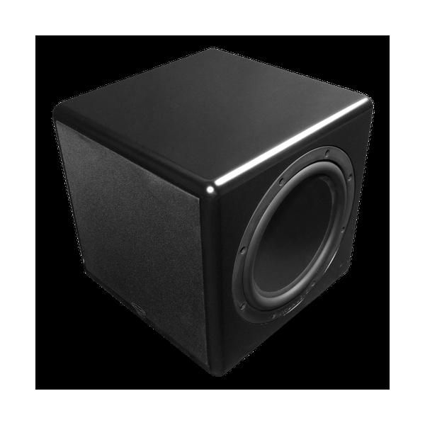 Truaudio Compact Series 10" Powered Subwoofer, Dual Passive Radiators, 250W