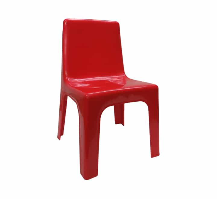 Vividitto - Kiddies Plastic Chair - Red