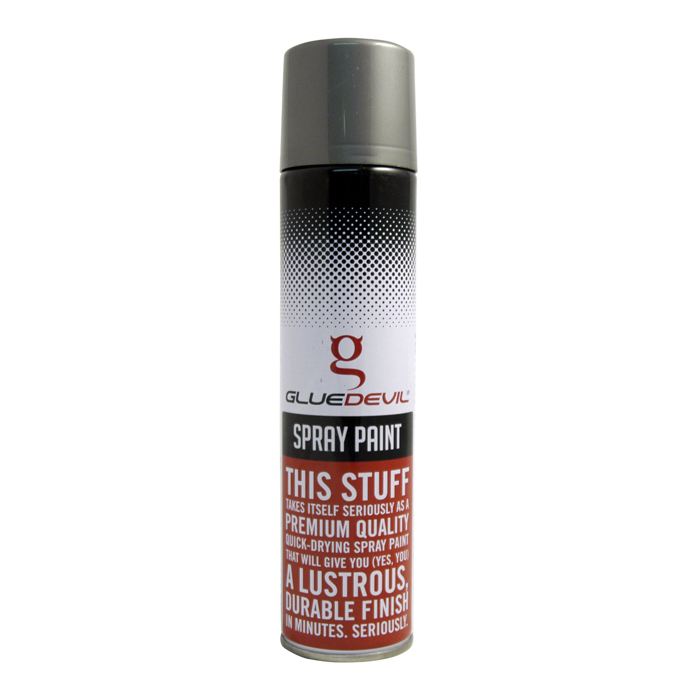 Glue Devil - Spray Paint - Metallic Grey - 300ml
