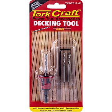 Decking Tool 12G Std Head Pre-Drill & Countersink