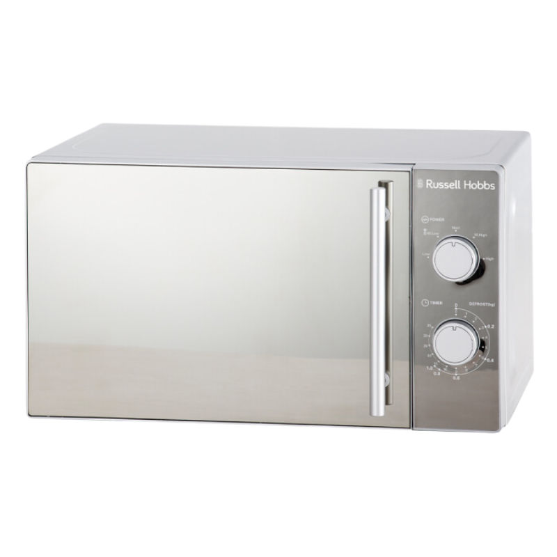 RHMA20L RUSSELL HOBBS MANUAL MICROWAVE WITH MIRROR FINISH