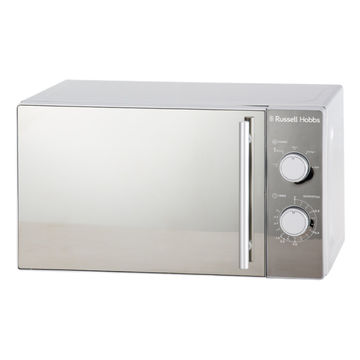 RHMA20L RUSSELL HOBBS MANUAL MICROWAVE WITH MIRROR FINISH