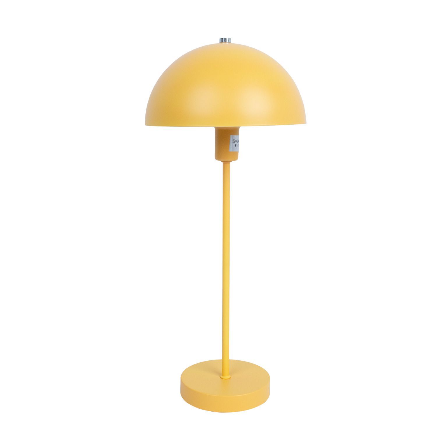 Yellow Metal Table Lamp