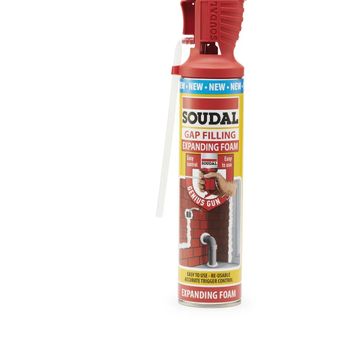 Soudal Genius Gun Gap Filling & Expanding Foam, 600ml BY WOODLY