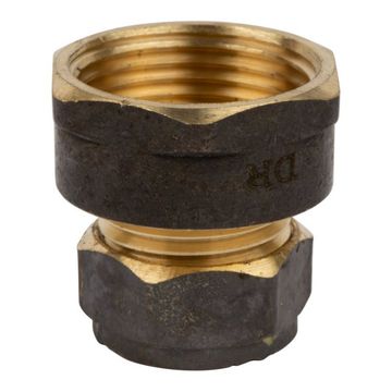 Compression Brass Coupler Cxfi 15mmx3/4 Sabs - 20 Pack