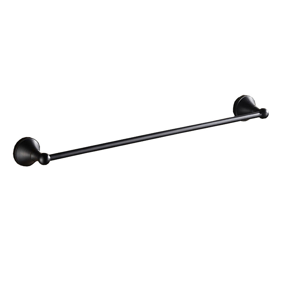 BTB021- Blackened brass single towel rail