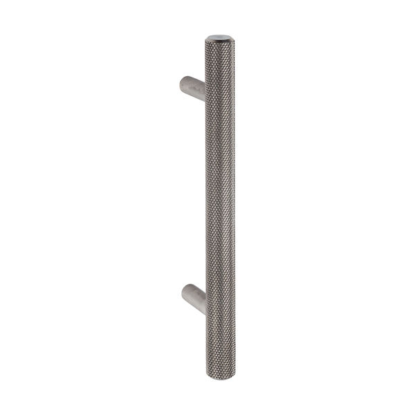 Cupboard handle – Knurled - Brushed Stainless Steel