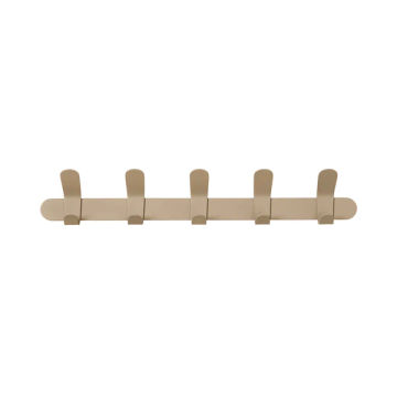 Coat Rack with 5 Hooks in Nomad Tan - Blomus Germany - VENEA