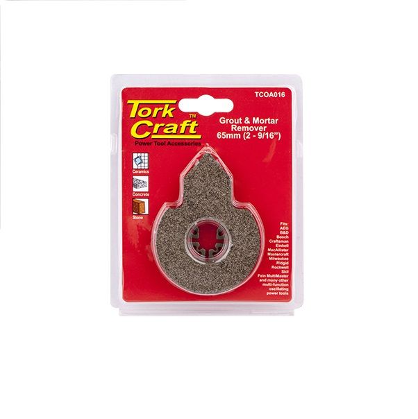 Tork Craft - Quick Change Grout and Mortar Remover 65mm(2-9/16