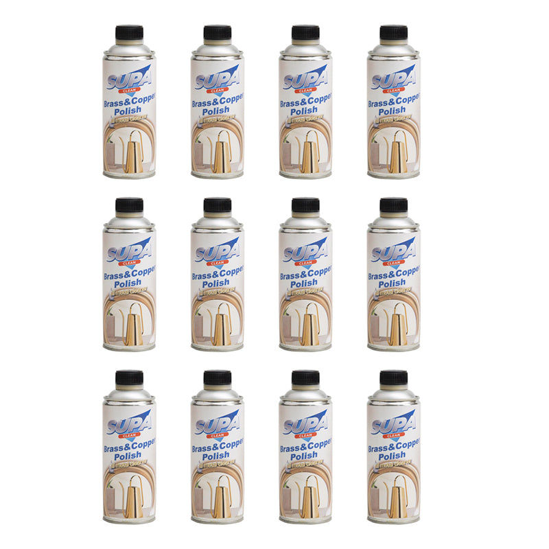 SUPA CLEAN Brass & Copper Polish 500ml ( 12 Pack )