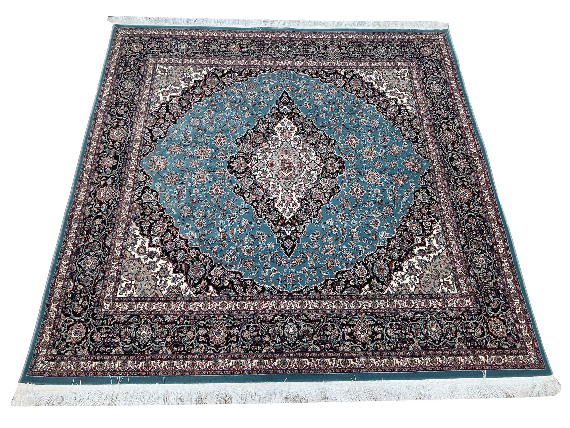 Stunning Persian Machine Made Square Carpet 200 x 200 CM