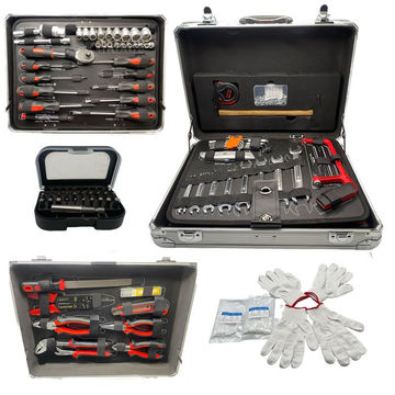 500Piece High-Grade Tool Set with Sockets Aluminum Case
